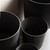 Glazed Planter Pots - 19.5" - Black - Set of 3 - IMAGE 3