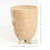 Footed Pot Standing Planter - 12" - Beige - Large - IMAGE 4