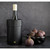 Leather Wine Bottle Cooler - 7.25" - Black - IMAGE 2
