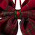 Plush Plaid Bow Christmas Ornaments - 7.5" - Set of 4 - IMAGE 6