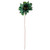 Poinsettia with Feather Petals Artificial Christmas Pick - 13.75" - Green - IMAGE 5