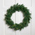 Pre-Lit Battery Operated Lush Pine Artificial Christmas Wreath - 24" - Clear Lights - IMAGE 1