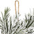 20" Real Touch™ Pine Cones and Berries Flocked Rosemary Small Artificial Christmas Wreath - Unlit