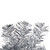 Pre-Lit Artificial Tinsel Christmas Wreath - 24" - Silver - Clear Lights