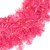 Pre-Lit Tinsel Artificial Christmas Wreath - 24" - Pink - Clear Lights - IMAGE 4