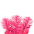 Pre-Lit Tinsel Artificial Christmas Wreath - 24" - Pink - Clear Lights