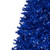 Pre-Lit Artificial Tinsel Christmas Tree - 7' - Blue - Clear Lights - IMAGE 3