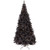 Pre-Lit Artificial Tinsel Halloween Tree - 9' - Black - Clear Lights - IMAGE 2