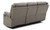 Faux leather 3-Seater Reclining Sofa with Pillow Top Arms - 76" - Gray - IMAGE 4