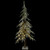 Pre-Lit Alpine Flocked Artificial Christmas Tree - 4' - Clear LED Lights - IMAGE 3