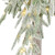 Pre-Lit Alpine Flocked Artificial Christmas Tree - 6' - Clear LED Lights