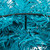 Pre-Lit Artificial Pine Christmas Wreath - 24" - Turquoise - Clear Lights
