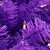 Pre-Lit Medium Artificial Pine Christmas Tree - 4' - Purple - Clear Lights - IMAGE 4