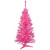 Pre-Lit Medium Artificial Pine Christmas Tree - 4' - Pink - Clear Lights - IMAGE 2