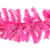 Pre-Lit Artificial Pine Christmas Garland - 9' - Pink - Clear Lights - IMAGE 4