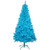 Pre-Lit Medium Artificial Pine Christmas Tree - 7' - Sky Blue - Clear Lights - IMAGE 2