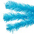Pre-Lit Medium Artificial Pine Christmas Tree - 7' - Sky Blue - Clear Lights