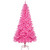 Pre-Lit Medium Pine Artificial Christmas Tree - 6' - Pink - Clear Lights - IMAGE 2