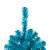 Pre-Lit Medium Artificial Pine Christmas Tree - 7' - Turquoise - Clear Lights - IMAGE 4