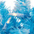 Pre-Lit Artificial Flocked Pine Christmas Garland - 9' - Sky Blue - Clear Lights - IMAGE 4