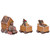 Gingerbread Candy Cane Train with Gingerbread Man Christmas Decoration - 5.5" - IMAGE 4