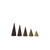 Medium Mango Wood Wavy Christmas Tree - 5.5" - Brown - IMAGE 2
