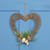 Wrapped Floral Heart Spring Decoration - 12" - IMAGE 1