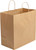 Recyclable Paper Kraft Bags with Handles - 12.75" x 10.25" - Case of 250 - IMAGE 4