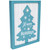 Lighted Happy Holidays Christmas Tree with Cable Knit Texture Wall Art - 12" - IMAGE 3