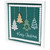 Merry Christmas Trees Framed Wall Art  - 9.5" x 9.5" - IMAGE 4