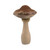 Glittered Mushroom Christmas Tabletop Decorations - 13.5" - Set of 2 - IMAGE 4