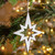 Cut-Out Wood Star Christmas Ornaments - 10" - White and Brown - 4ct - IMAGE 2