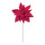 Poinsettia Floral Artificial Christmas Stems - 24" - Set of 2 - IMAGE 3