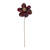 Beaded Burgundy Magnolia Floral Artificial Christmas Stems - 28" - Set of 2 - IMAGE 2