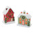 LED Lighted Winter Christmas Village Houses - 6" - Set of 2 - IMAGE 2