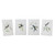 Hummingbird Bird Framed Prints - 8" x 5.5" - Set of 4 - IMAGE 2