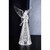 Set of 3 LED Lighted Angel with Baby Christmas Tabletop Decorations - 13" - Clear - IMAGE 1
