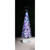 Set of 2 LED Lighted Christmas Ornament Tree Tabletop Decorations - 15" - Blue and Purple - IMAGE 1