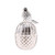 Cardinal on Pinecone Acrylic Christmas Gift Box - 6" - IMAGE 1