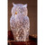 LED Lighted Diamond Cut Owl Christmas Decoration - 9.75" - Set of 2 - IMAGE 2