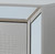 5-Drawer Wooden Bedroom Chest with Mirror Accent - 58" - Silver Champagne - IMAGE 5