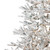 Pre-Lit Medium Flocked IPT Artificial Garden Christmas Tree - 7.5' - Warm White LED Lights - IMAGE 5