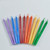 Premium Frosted Menorah Hanukkah Candles - 5.25" - Multicolor - 45ct - IMAGE 1