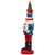 LED Lighted Nutcracker Soldier with Christmas Tree - 32" - IMAGE 5
