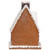 Frosted Gingerbread House with Gingerbread Man Christmas Decoration - 8.5" - IMAGE 6