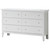 6-Drawer Wooden Bedroom Dresser - 59" - White - IMAGE 3