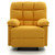 Fabric Upholstered Reclining Chair with Padded Arms - 39" - Yellow - IMAGE 1