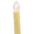 Single Light Window Candle on Oval Base - 9.5" - Cream - Set of 4 - IMAGE 5