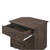 3-Drawer Wooden Nightstand - 23" - Dark Brown - IMAGE 3