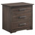 3-Drawer Wooden Nightstand - 23" - Dark Brown - IMAGE 5